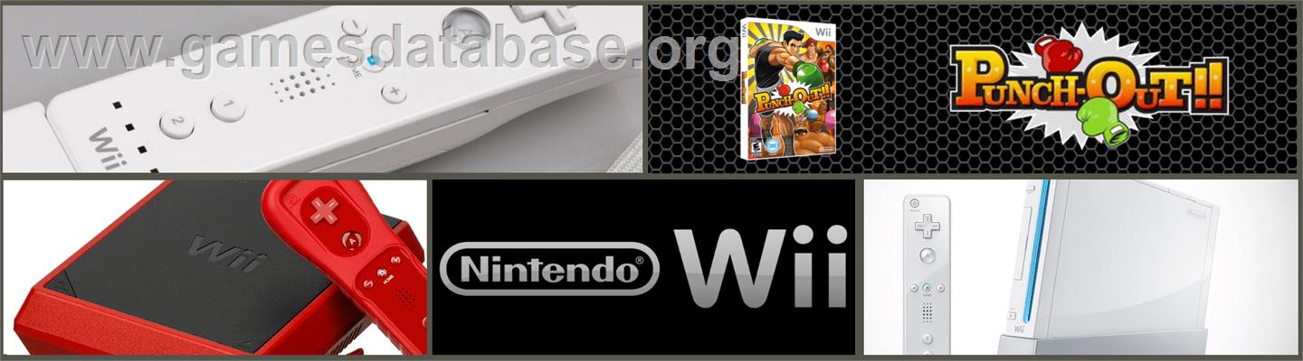 Punch Out! - Nintendo Wii - Artwork - Marquee