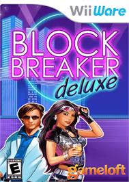 Box cover for Block Breaker Deluxe on the Nintendo WiiWare.