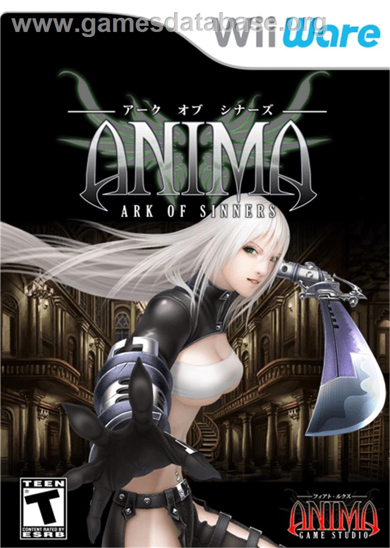 ANIMA - Ark of Sinners - Nintendo WiiWare - Artwork - Box
