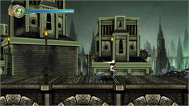 In game image of ANIMA - Ark of Sinners on the Nintendo WiiWare.