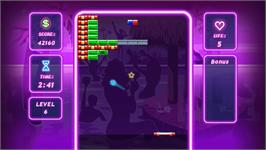 In game image of Block Breaker Deluxe on the Nintendo WiiWare.