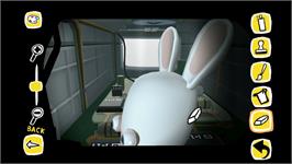 In game image of Rabbids Lab on the Nintendo WiiWare.