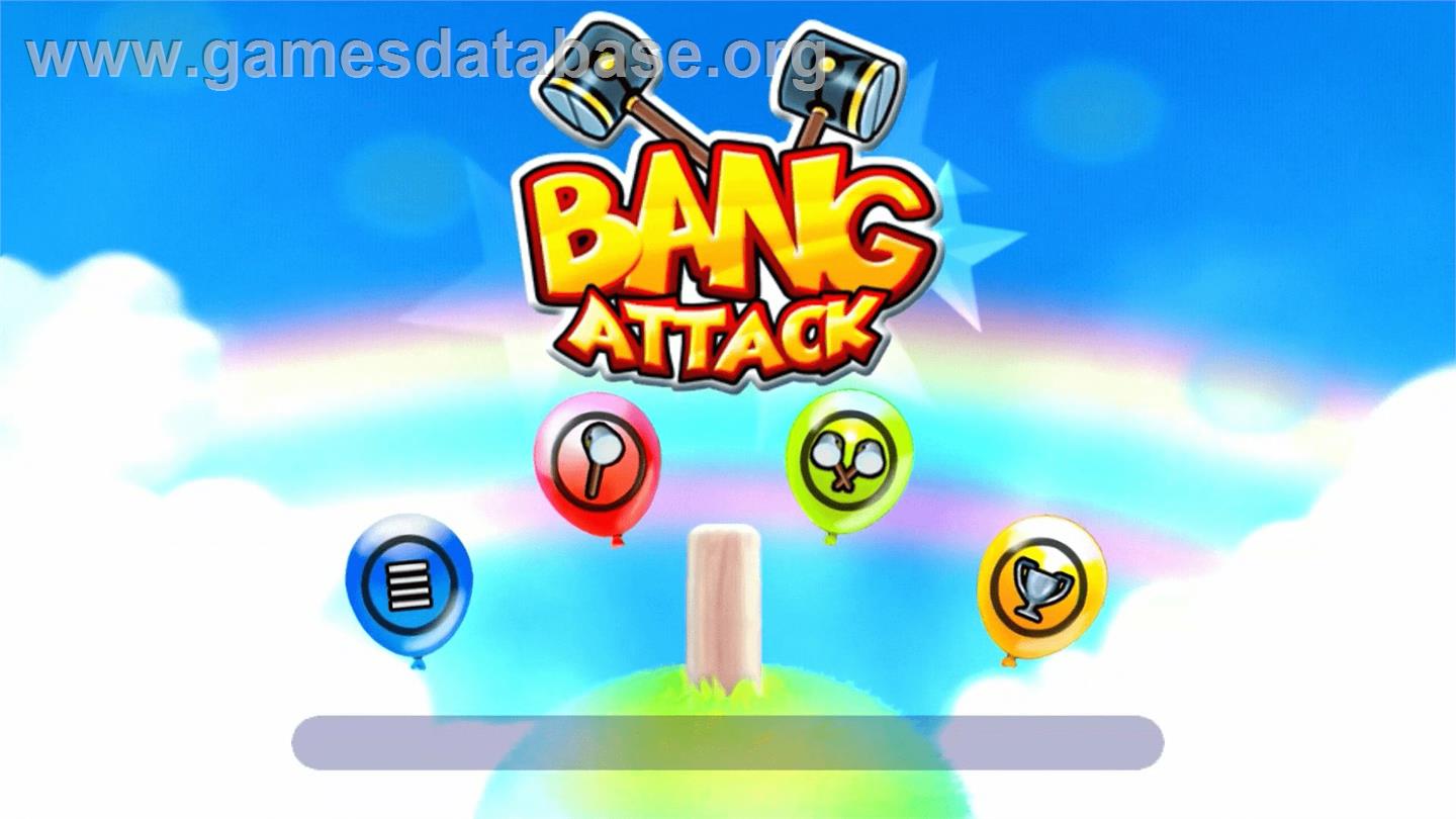 Bang Attack - Nintendo WiiWare - Artwork - Title Screen