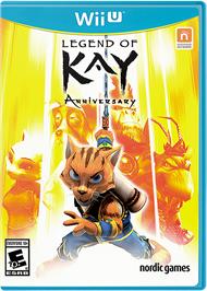 Box cover for Legend of Kay Anniversary on the Nintendo Wii U.