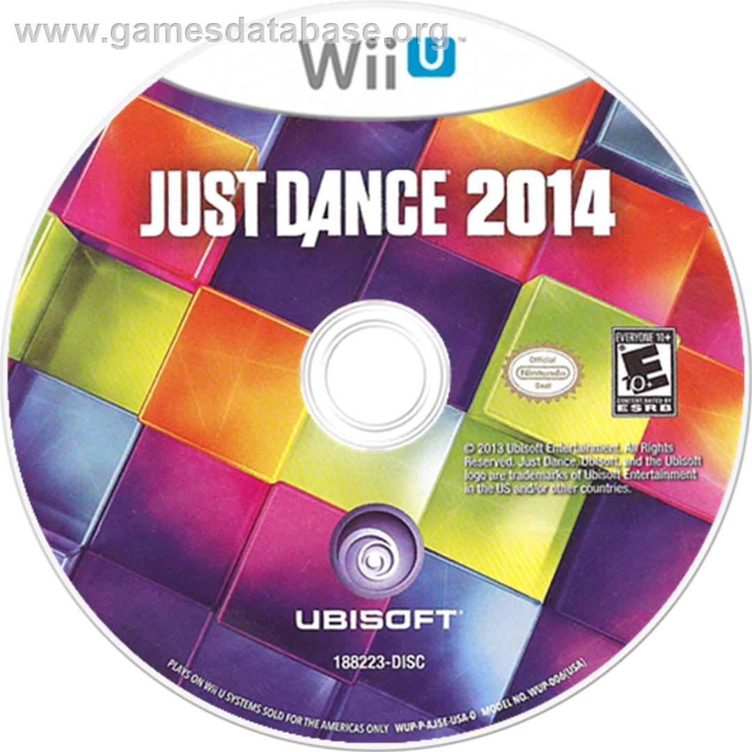 Just Dance 14 Nintendo Wii U Artwork Disc