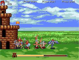 In game image of Fire Emblem - Castle Defense on the OpenBOR.