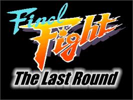 Title screen of Final Fight - Last Round on the OpenBOR.