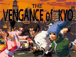 Title screen of Vengeance of Kyo, The on the OpenBOR.