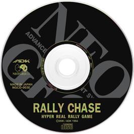 Artwork on the Disc for Rally Chase on the SNK Neo-Geo CD.