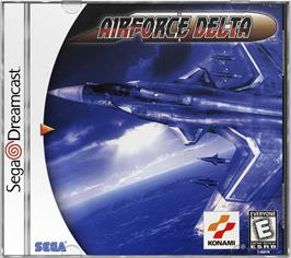 Box cover for Airforce Delta on the Sega Dreamcast.