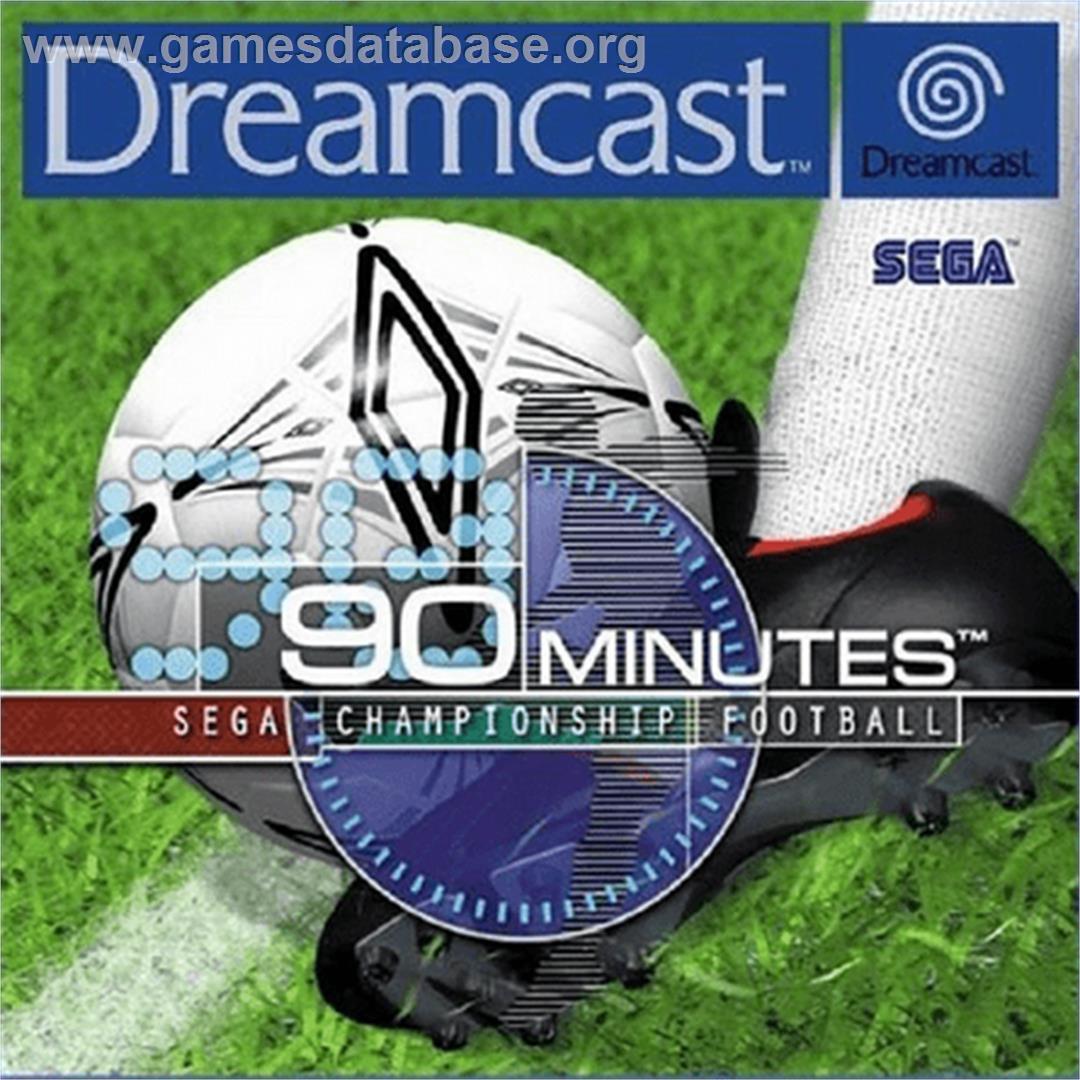 90 Minutes: Sega Championship Football - Sega Dreamcast - Artwork - Box