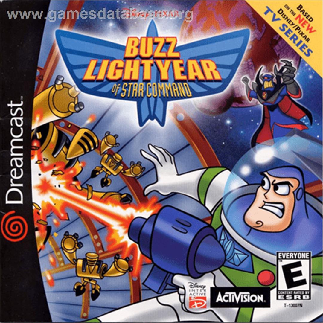 Toy Story 2: Buzz Lightyear of Star Command - Sega Dreamcast - Artwork - Box