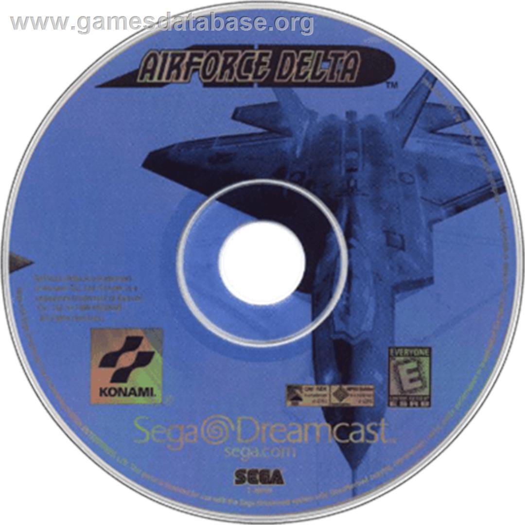 Airforce Delta - Sega Dreamcast - Artwork - Disc