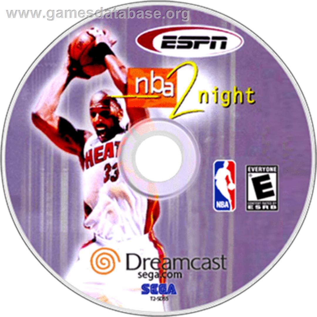 ESPN NBA 2Night - Sega Dreamcast - Artwork - Disc