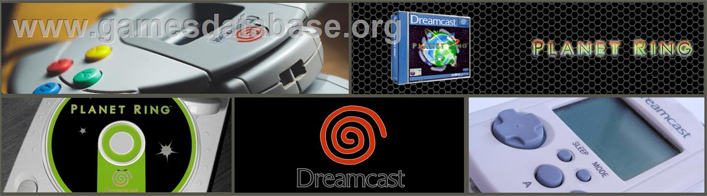 Planet Ring - Sega Dreamcast - Artwork - Marquee