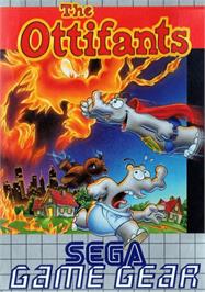 Box cover for Ottifants on the Sega Game Gear.