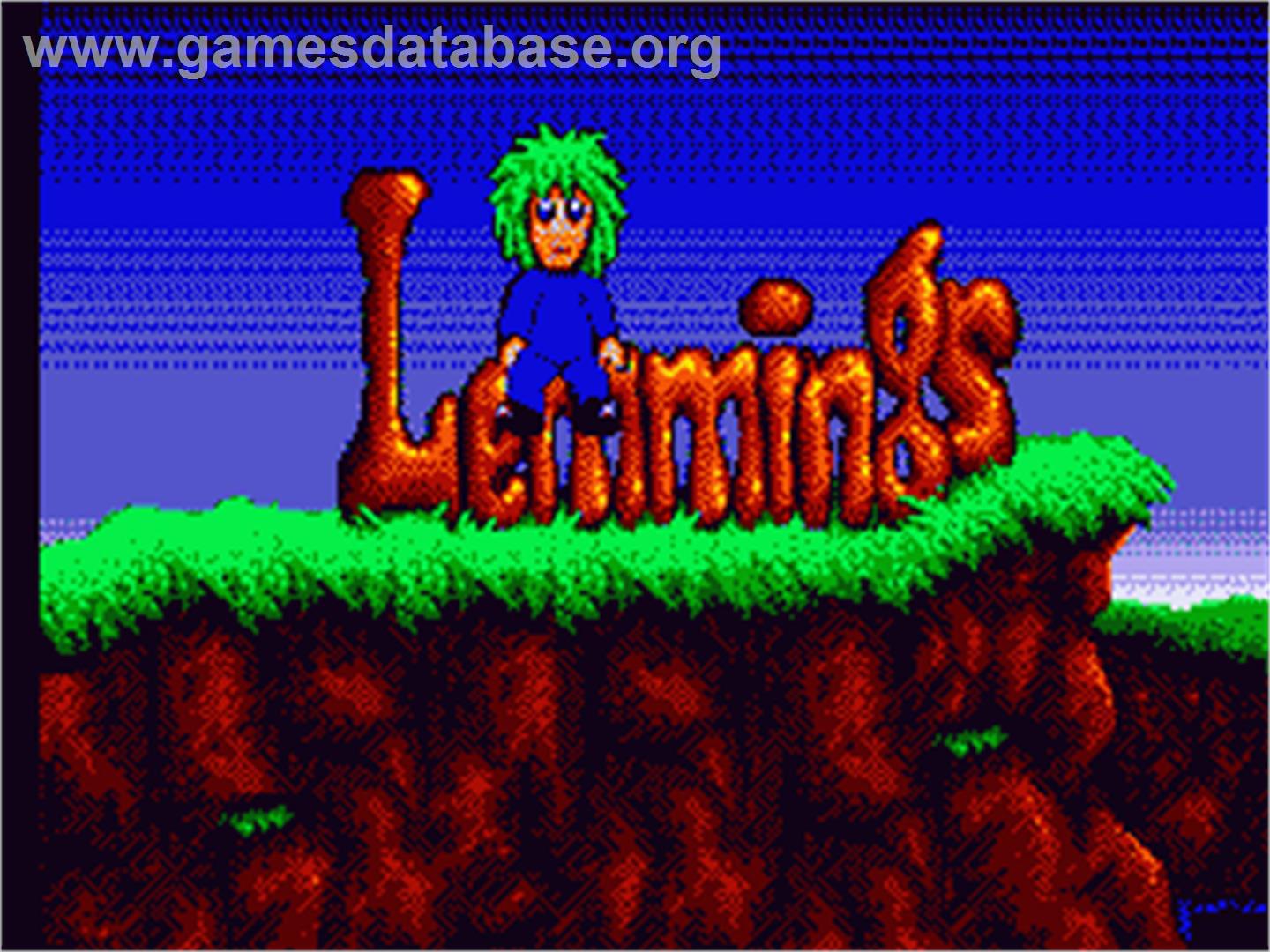LEMMINGS Game Gear Sega 2194 gg