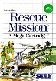 Box cover for Rescue Mission on the Sega Master System.