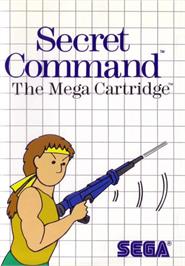 Box cover for Secret Commando on the Sega Master System.