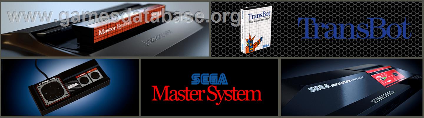 TransBot - Sega Master System - Artwork - Marquee