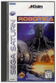 Box cover for Robotica: Cybernation Revolt on the Sega Saturn.