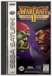 Box cover for Warcraft 2 on the Sega Saturn.