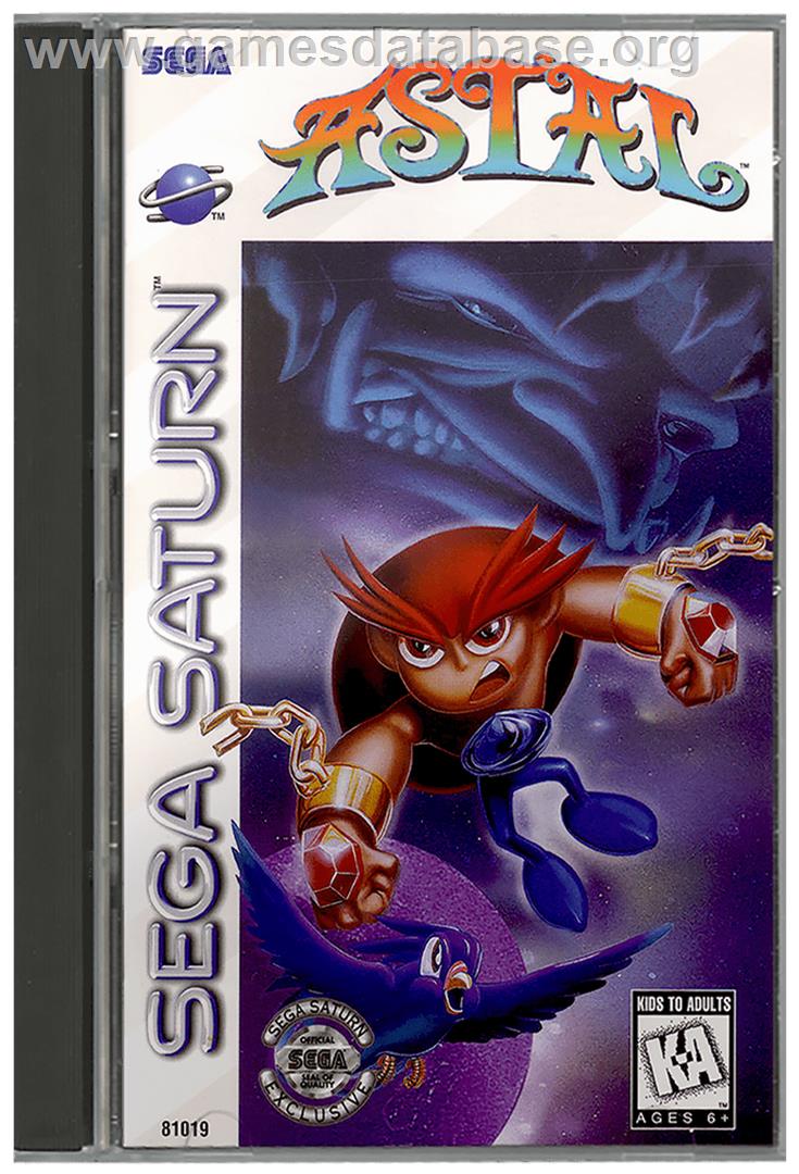 Astal - Sega Saturn - Artwork - Box