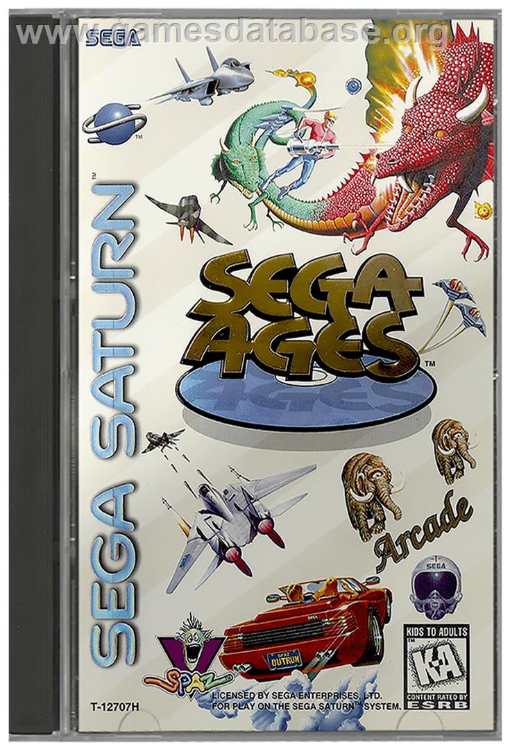 SEGA AGES: Volume 1 - Sega Saturn - Artwork - Box