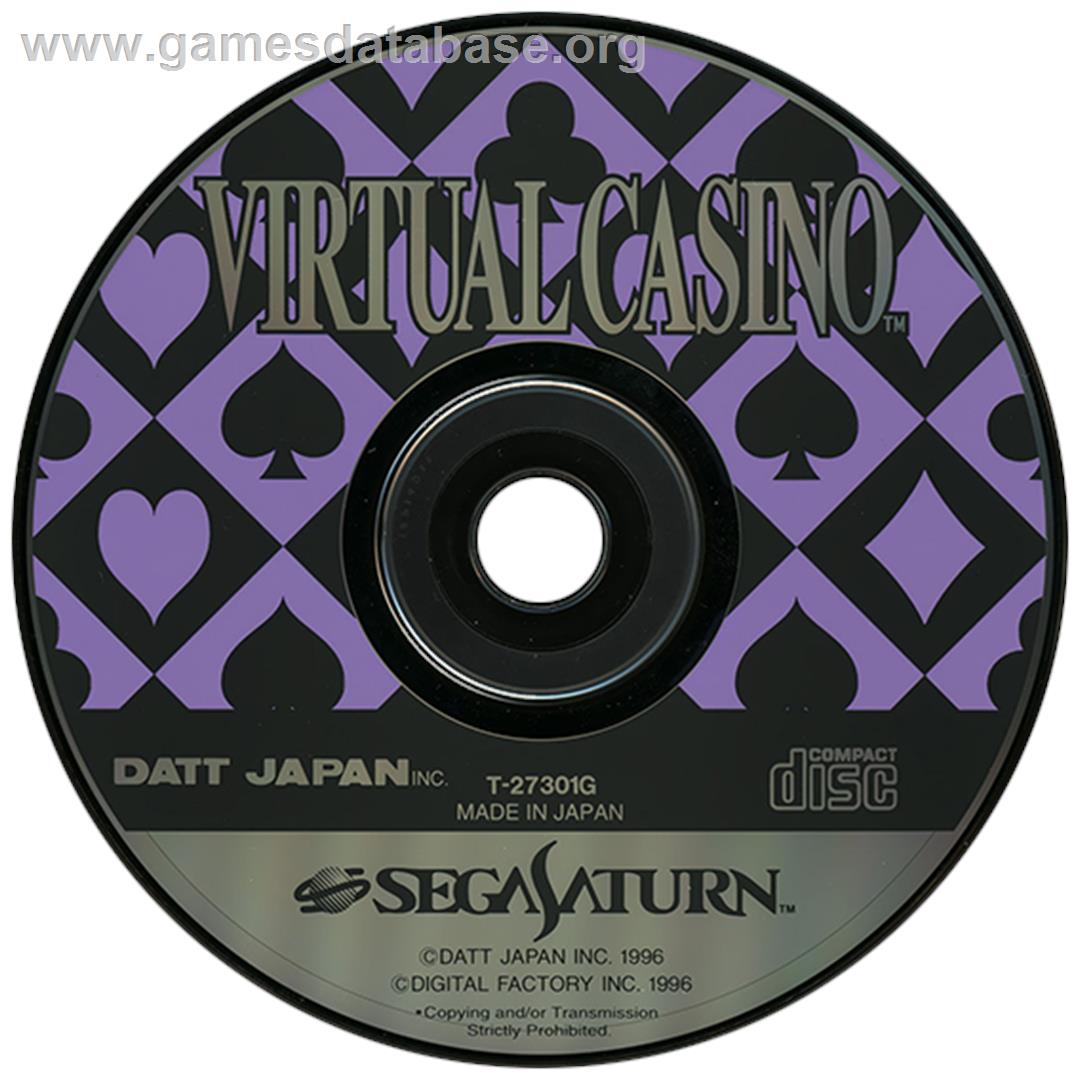 Virtual Casino - Sega Saturn - Artwork - Disc