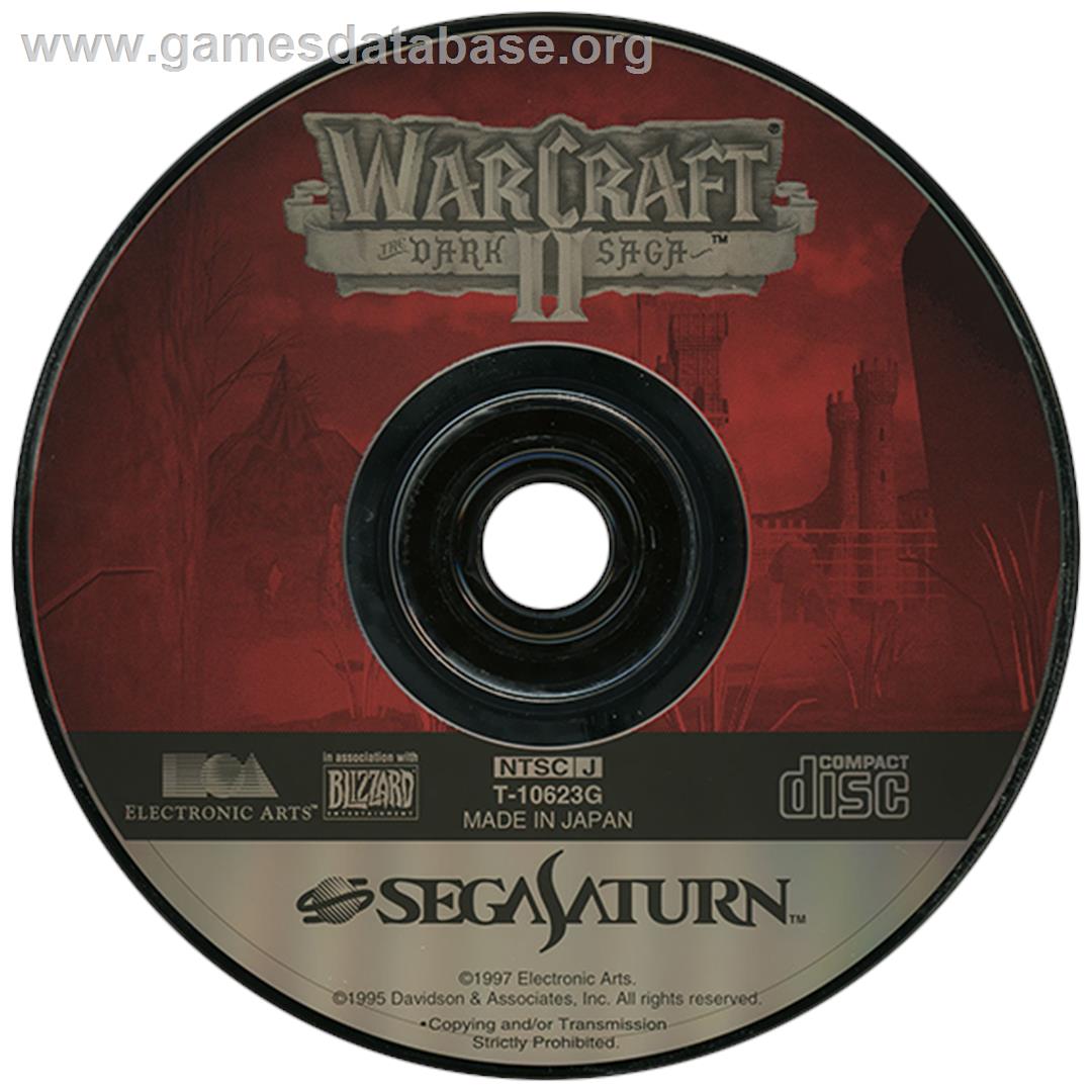 Warcraft 2 - Sega Saturn - Artwork - Disc