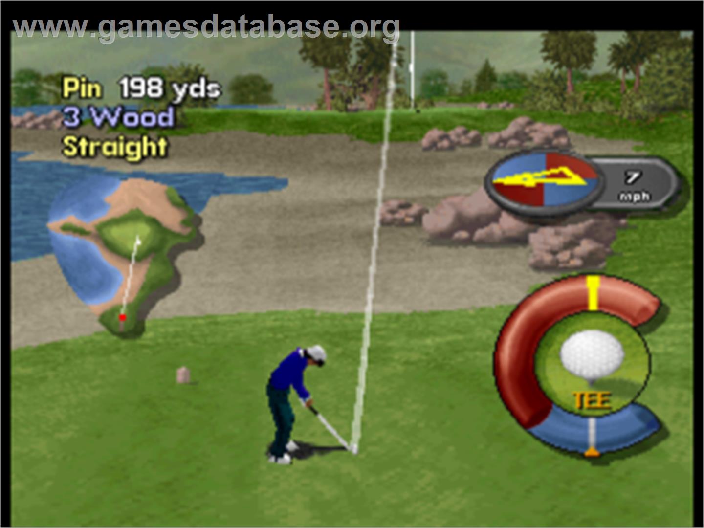 Actua Golf - Sega Saturn - Artwork - In Game