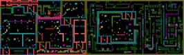 Game map for Babaliba on the Sinclair ZX Spectrum.