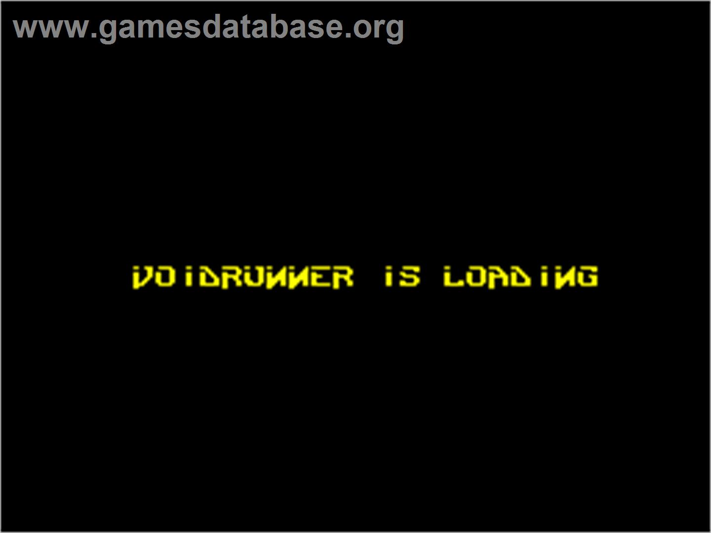 Voidrunner - Sinclair ZX Spectrum - Artwork - Title Screen