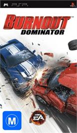 Box cover for Burnout Dominator on the Sony PSP.