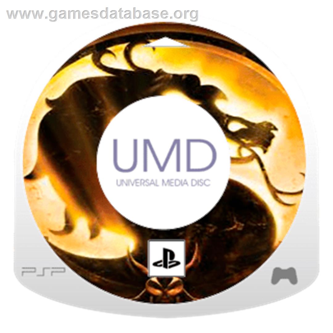 Mortal Kombat: Unchained - Sony PSP - Artwork - Disc