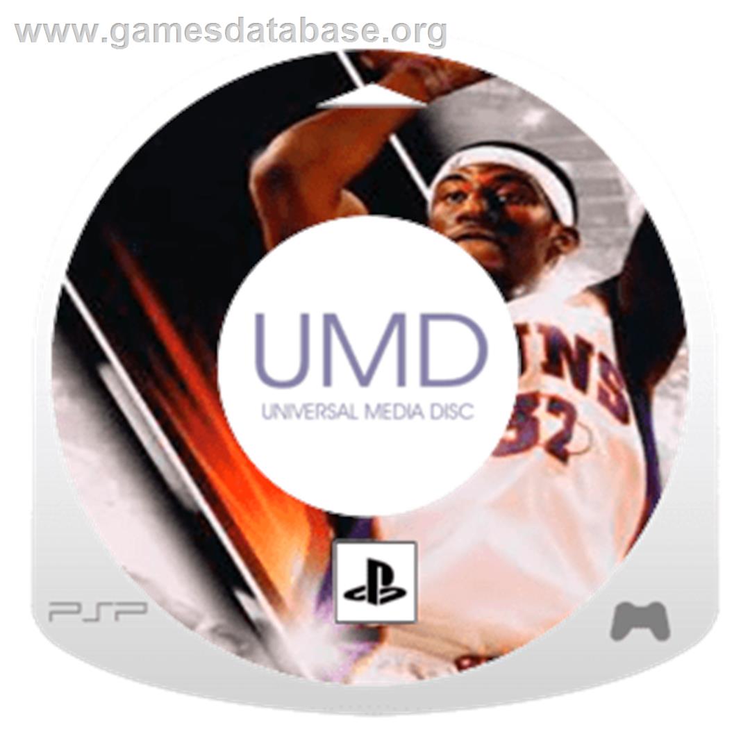 NBA 6 - Sony PSP - Artwork - Disc