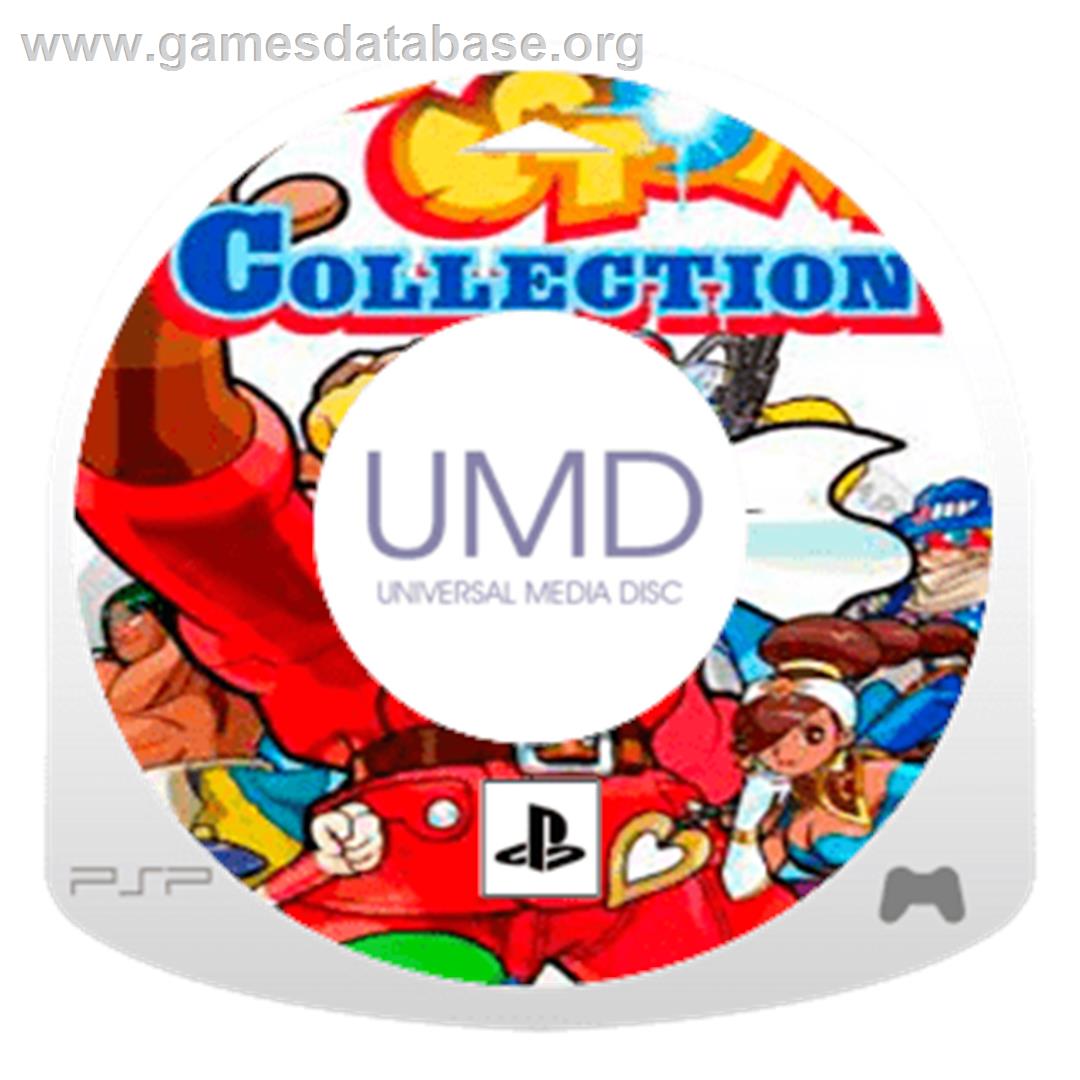 Power Stone Collection - Sony PSP - Artwork - Disc