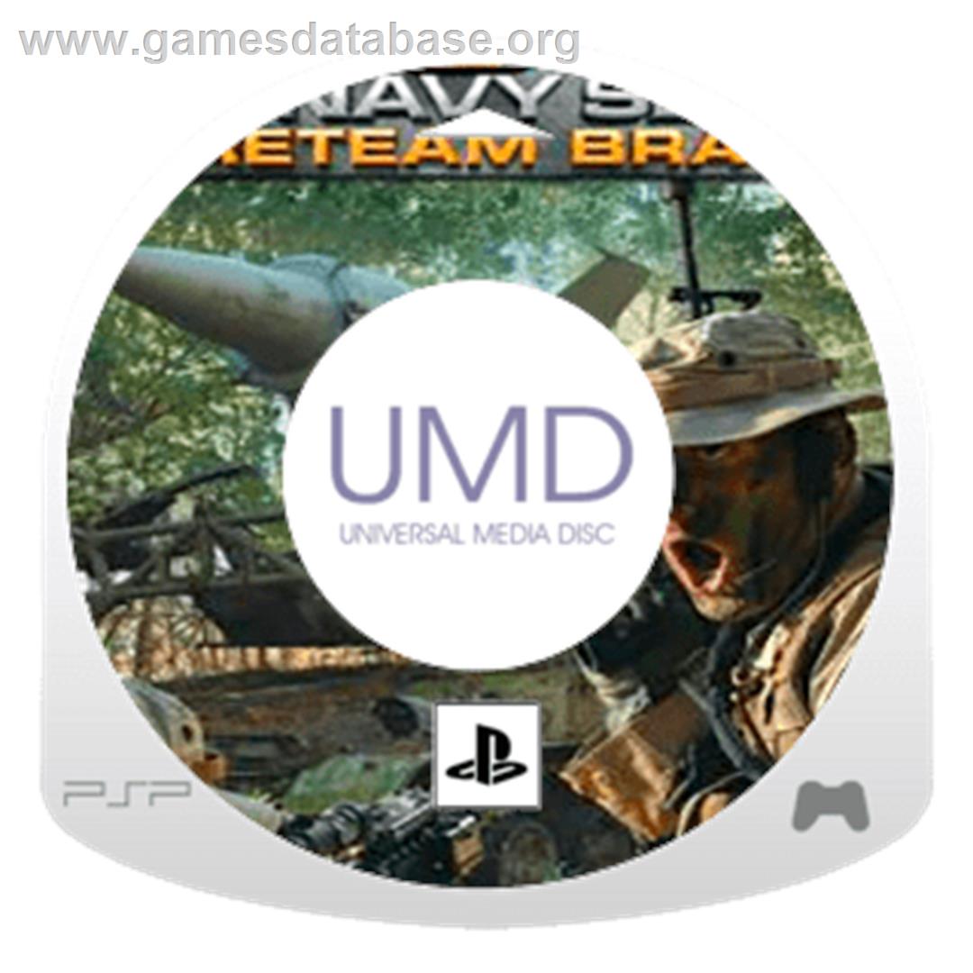 SOCOM: U.S. Navy SEALs - Tactical Strike - Sony PSP - Artwork - Disc