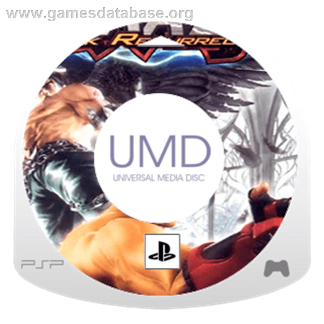 Tekken: Dark Resurrection - Sony PSP - Artwork - Disc