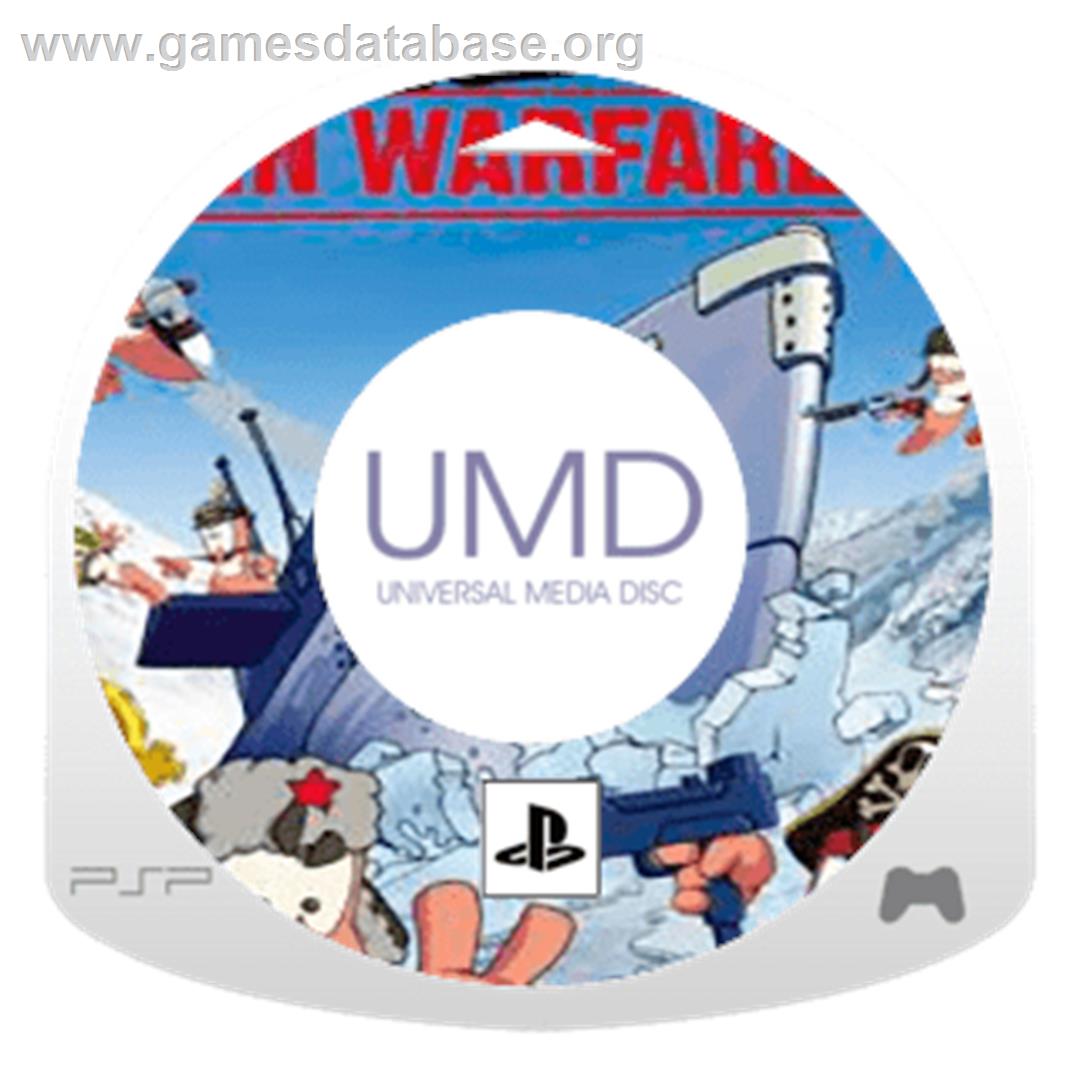 Worms: Open Warfare - Sony PSP - Artwork - Disc