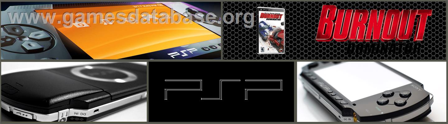 Burnout Dominator - Sony PSP - Artwork - Marquee