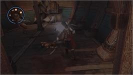 In game image of Prince of Persia: Revelations on the Sony PSP.