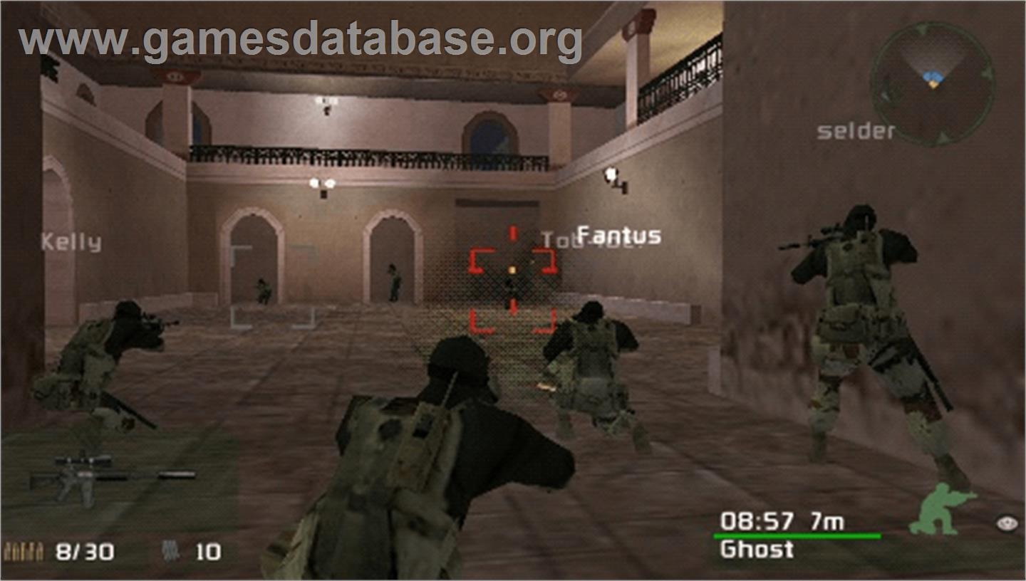 SOCOM: U.S. Navy SEALs - Tactical Strike - Sony PSP - Artwork - In Game