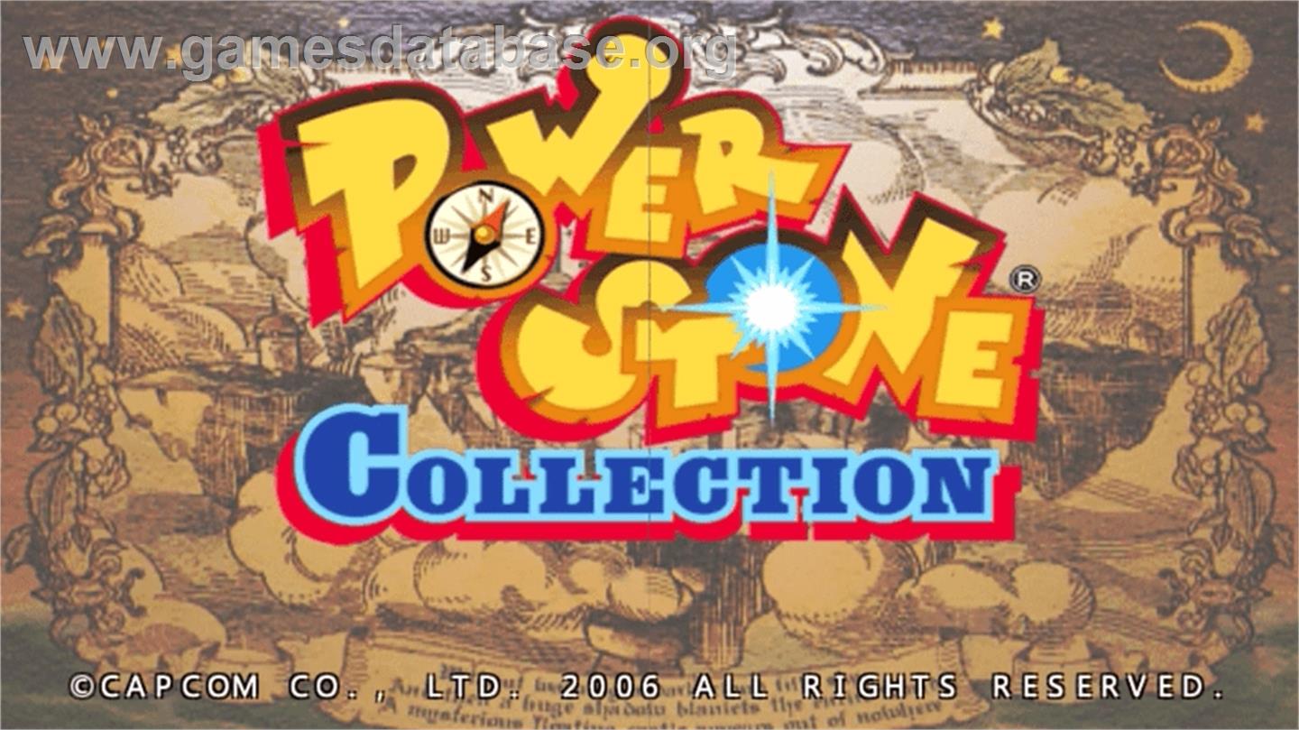 Power Stone Collection - Sony PSP - Artwork - Title Screen