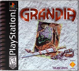 Box cover for Grandia on the Sony Playstation.