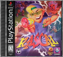 Box cover for Rascal on the Sony Playstation.