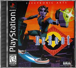 Box cover for ReBoot on the Sony Playstation.