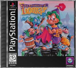 Box cover for The Adventures of Lomax on the Sony Playstation.