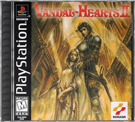 Box cover for Vandal Hearts II on the Sony Playstation.