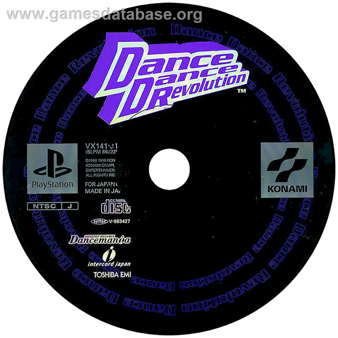 Dance Dance Revolution: Konamix - Sony Playstation - Artwork - Disc